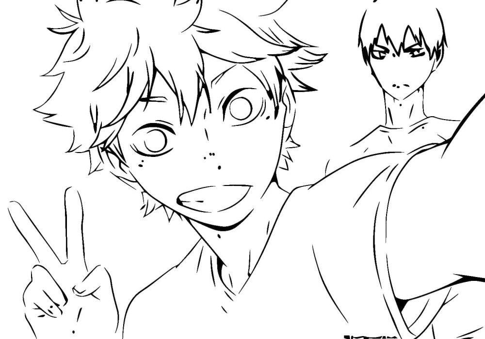 Haikyuu Hinata глаза