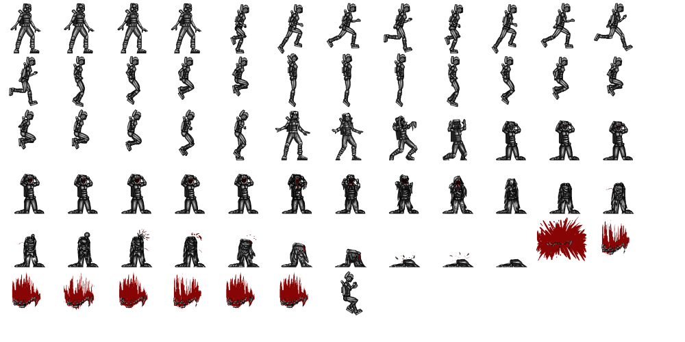 Stickman Sprites