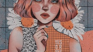 Рисунки девушек в стиле инди кид