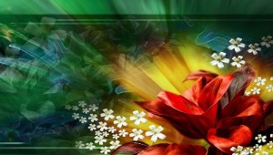 Красивая абстракция природа яркая
