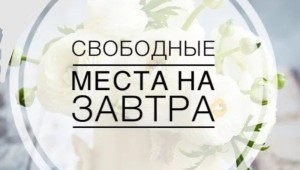 Есть свободные окошки