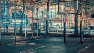 Баскетбольная площадка фон