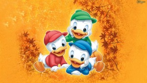 Фон с мультяшками