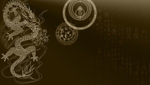 Японский дракон обои на телефон