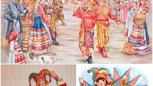 Рисунок петрушка из былины в музыке