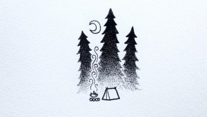 Минималистические рисунки