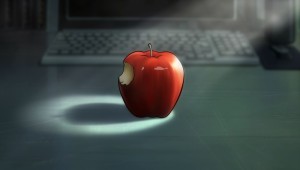 Яблоко арт