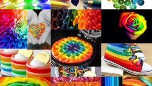 Эстетика яркая радуга