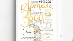 Метрика для новорожденных шаблон для мальчика