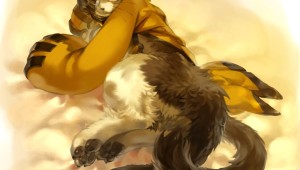 Кот фурри арт