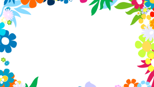 Рамка цветочки