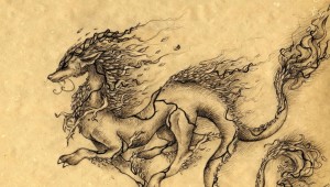 Дракон арт рисунок