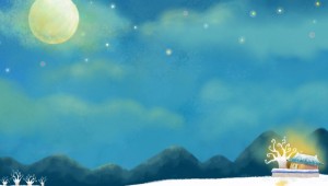 Ночное небо рисунок для детей