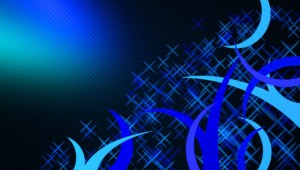 Черно голубые обои на телефон