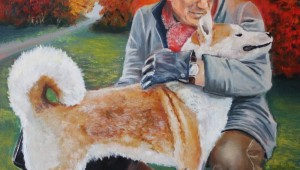 Рисунок хатико
