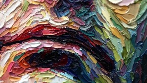 Абстракция акрилом