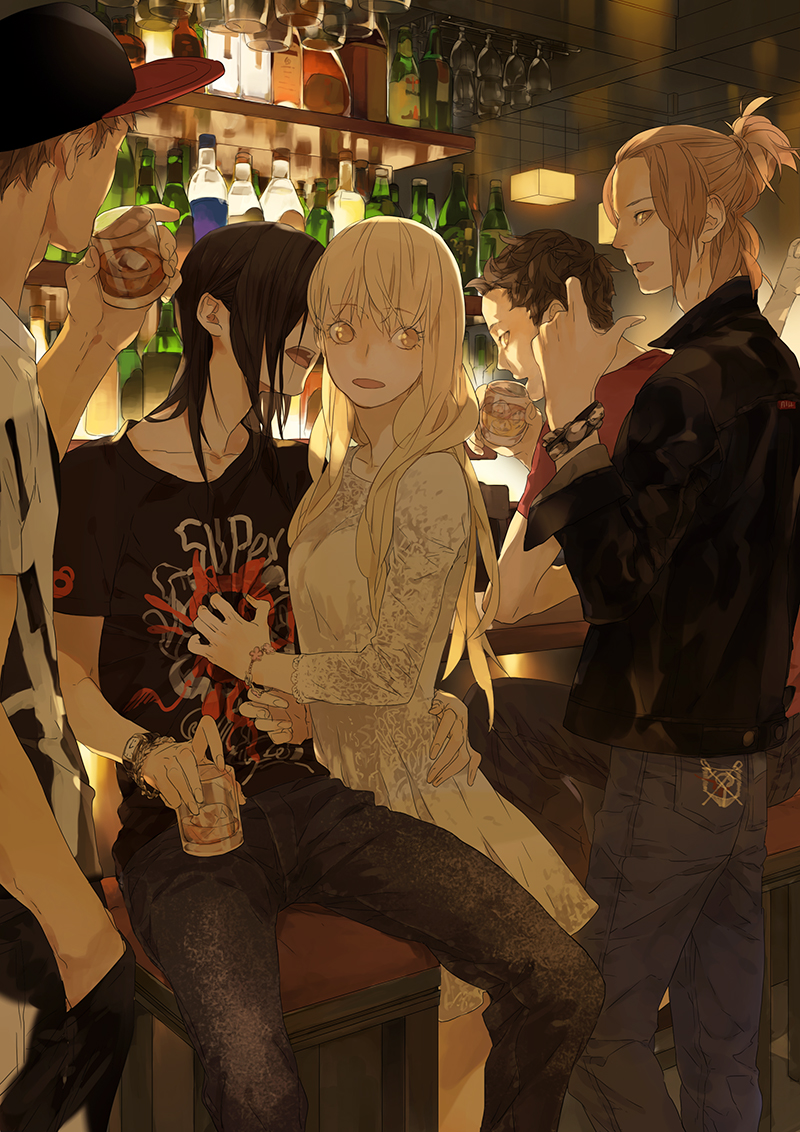 Tamen de Gushi аниме поцелуй