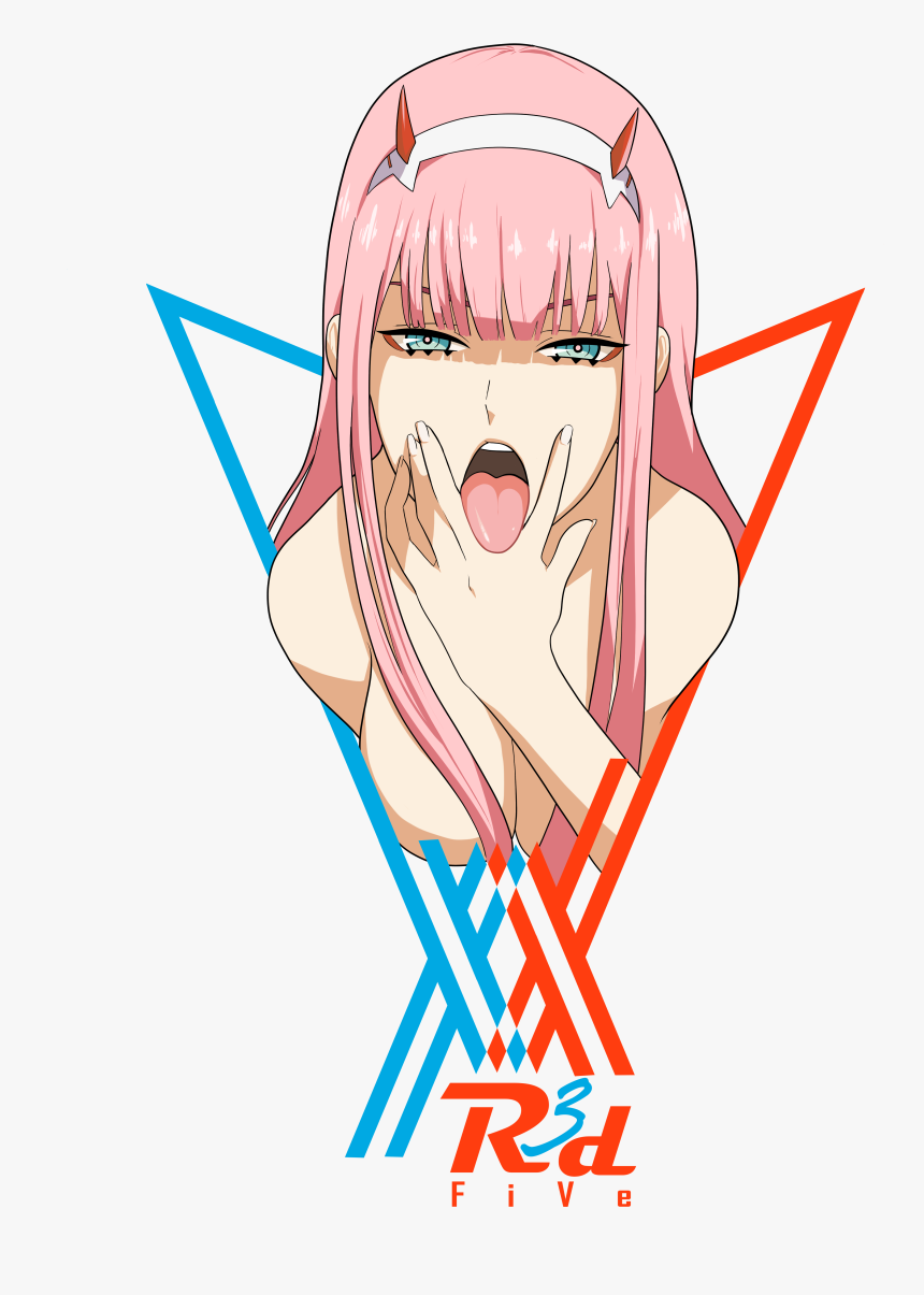 Ахегао Zero two