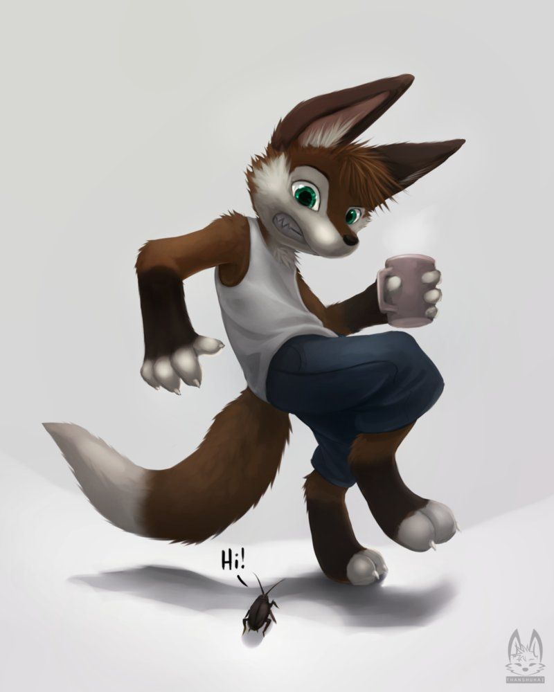 Фурри thanshuhai Fox
