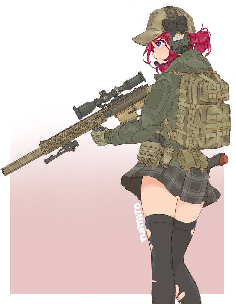 Barrett m82 аниме
