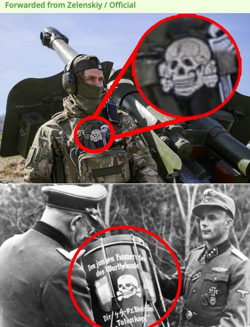Железный крест с черепом