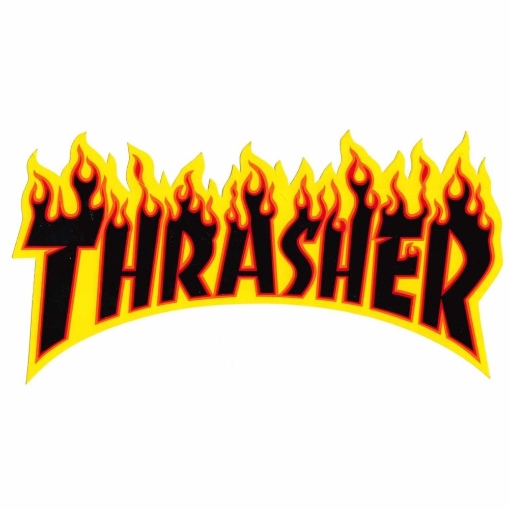 Thrasher logo без фона