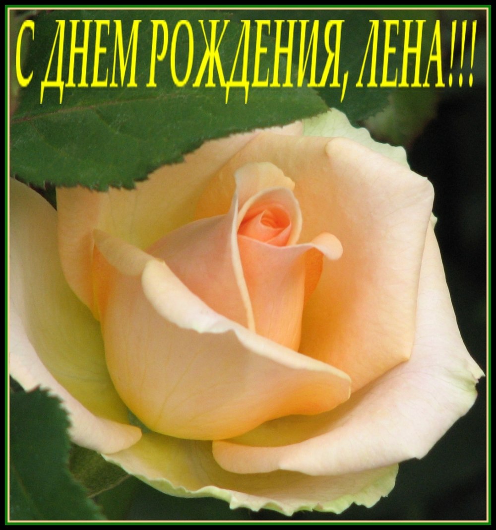 Открытки с днем леночка