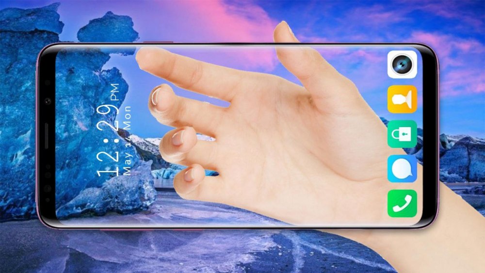 Живые обои на телефон прозрачный экран