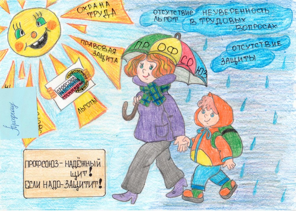 Профсоюз глазами детей конкурс