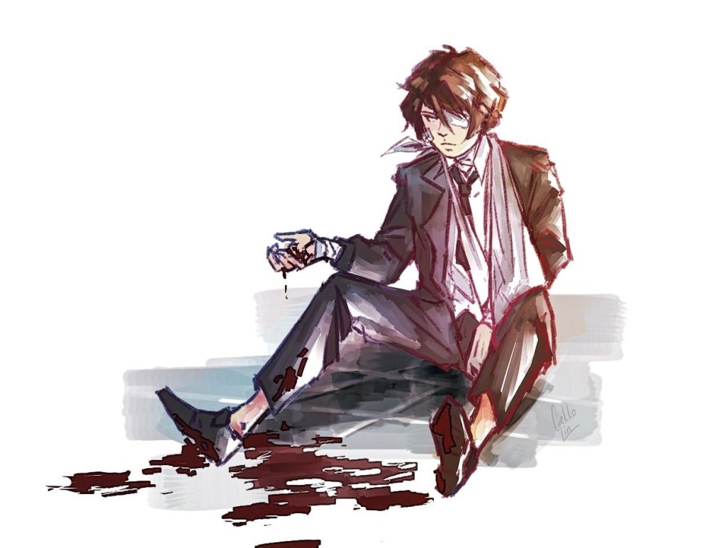 Osamu dazai (Bungo Stray Dogs)