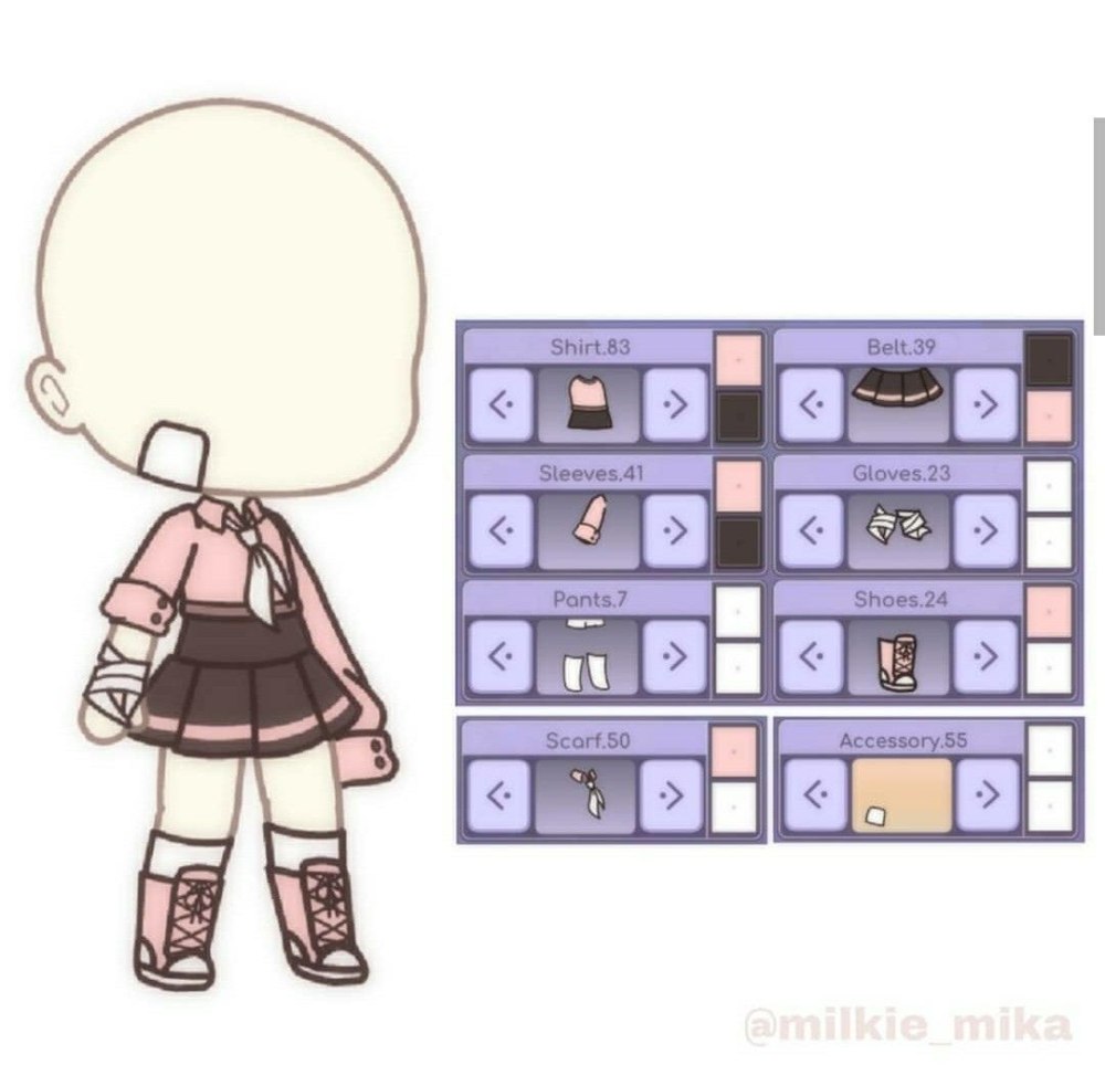Гача лайф outfit