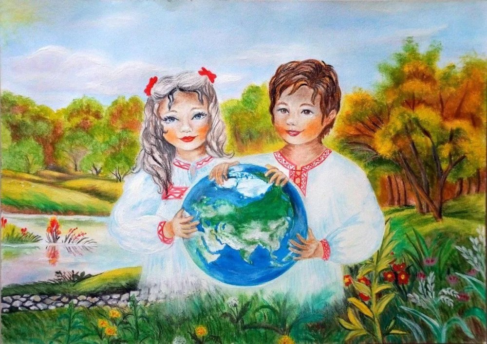 Флаг Беларуси сердце