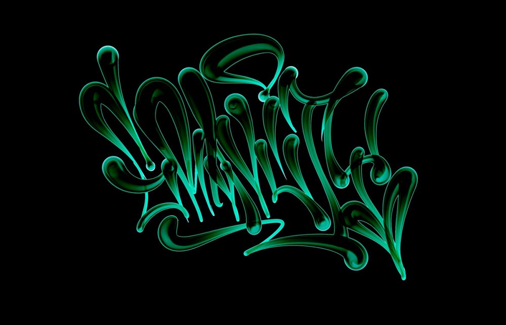 Neon граффити