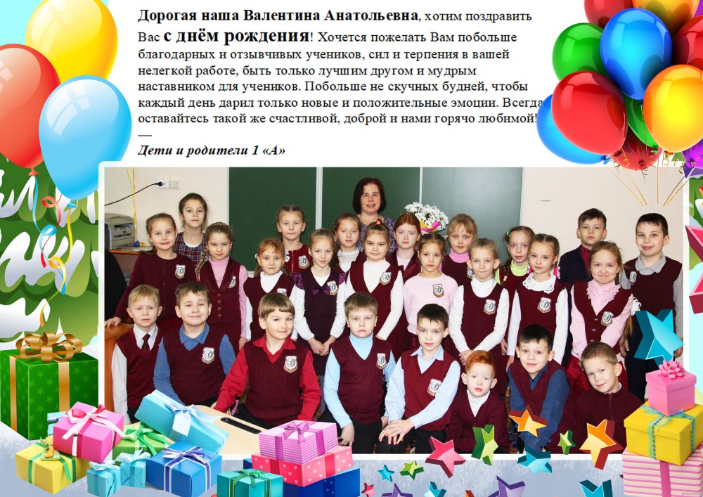 Поздравления с днём рождения