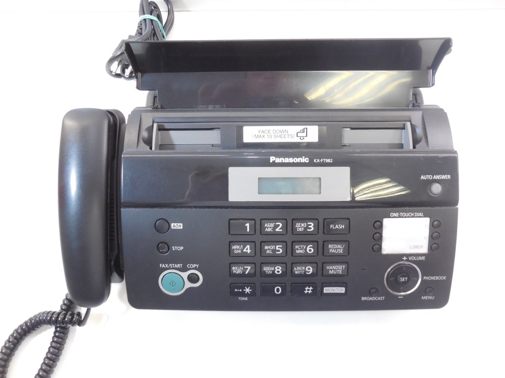 Факсимильный аппарат Panasonic KX-ft982