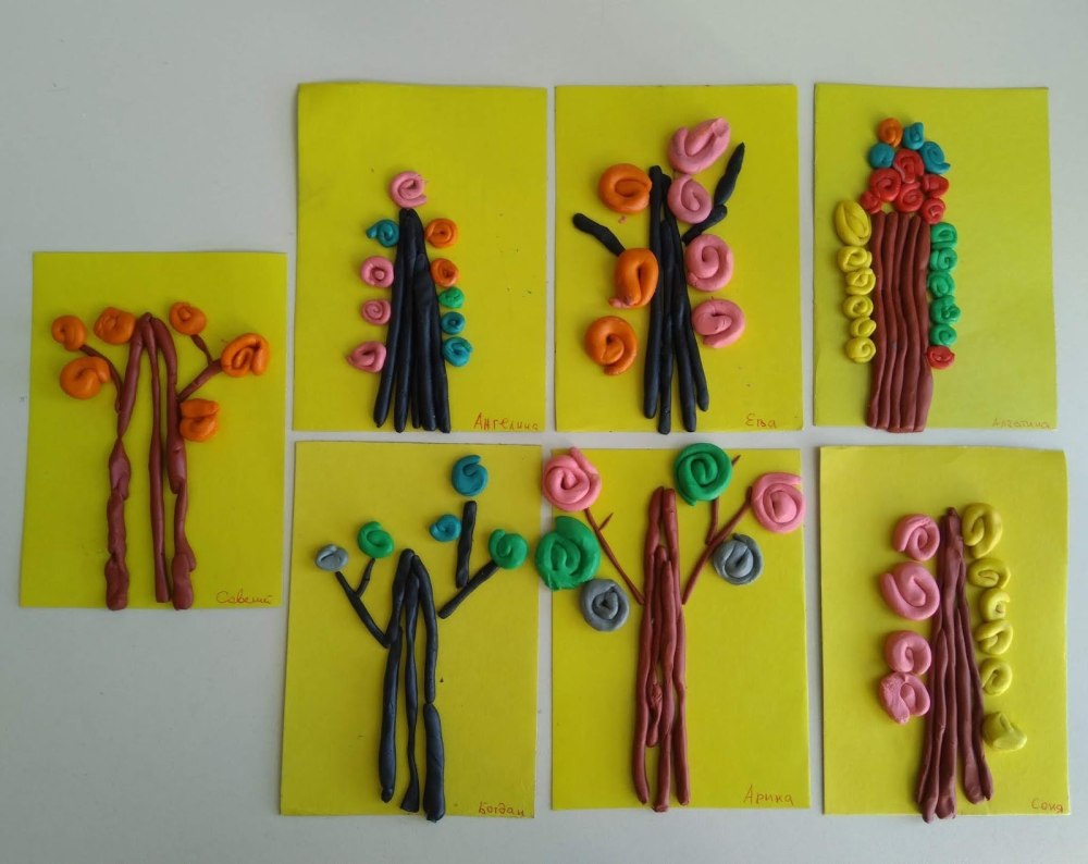 Поделки из пластилина