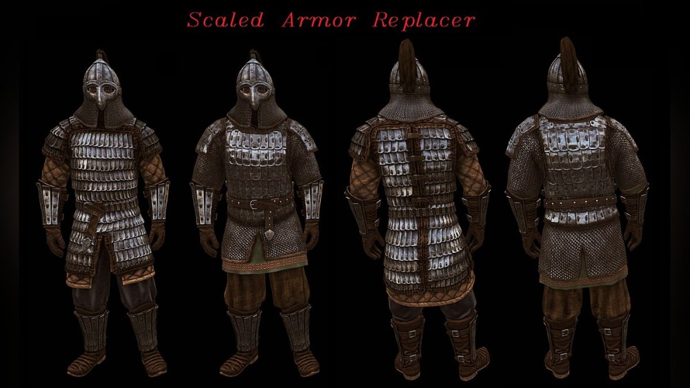 Skyrim nordwarua броня