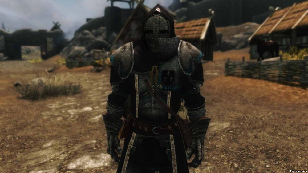 Skyrim "броня - черная роза"