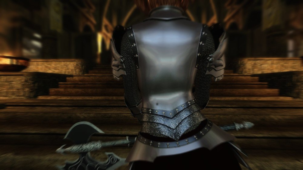 Skyrim se "броня - черная роза"