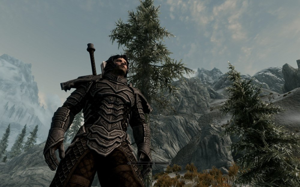 Skyrim Драконья резная броня