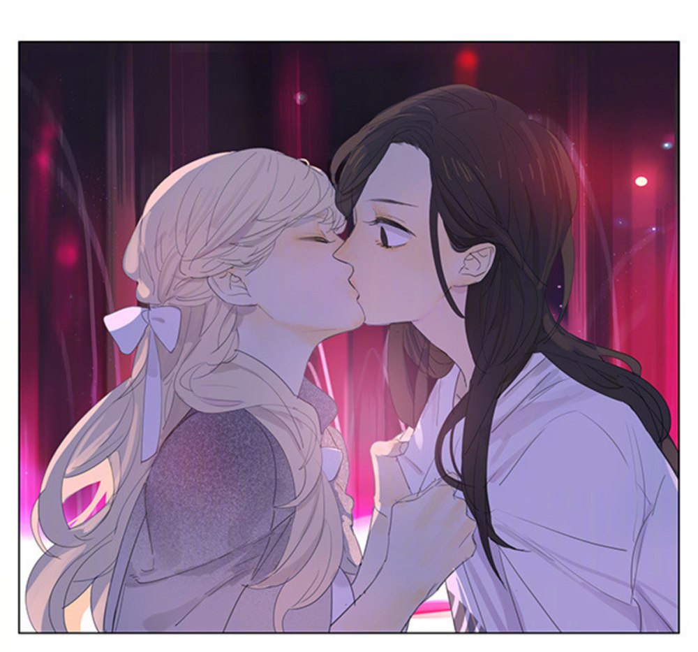 Tamen de Gushi аниме поцелуй