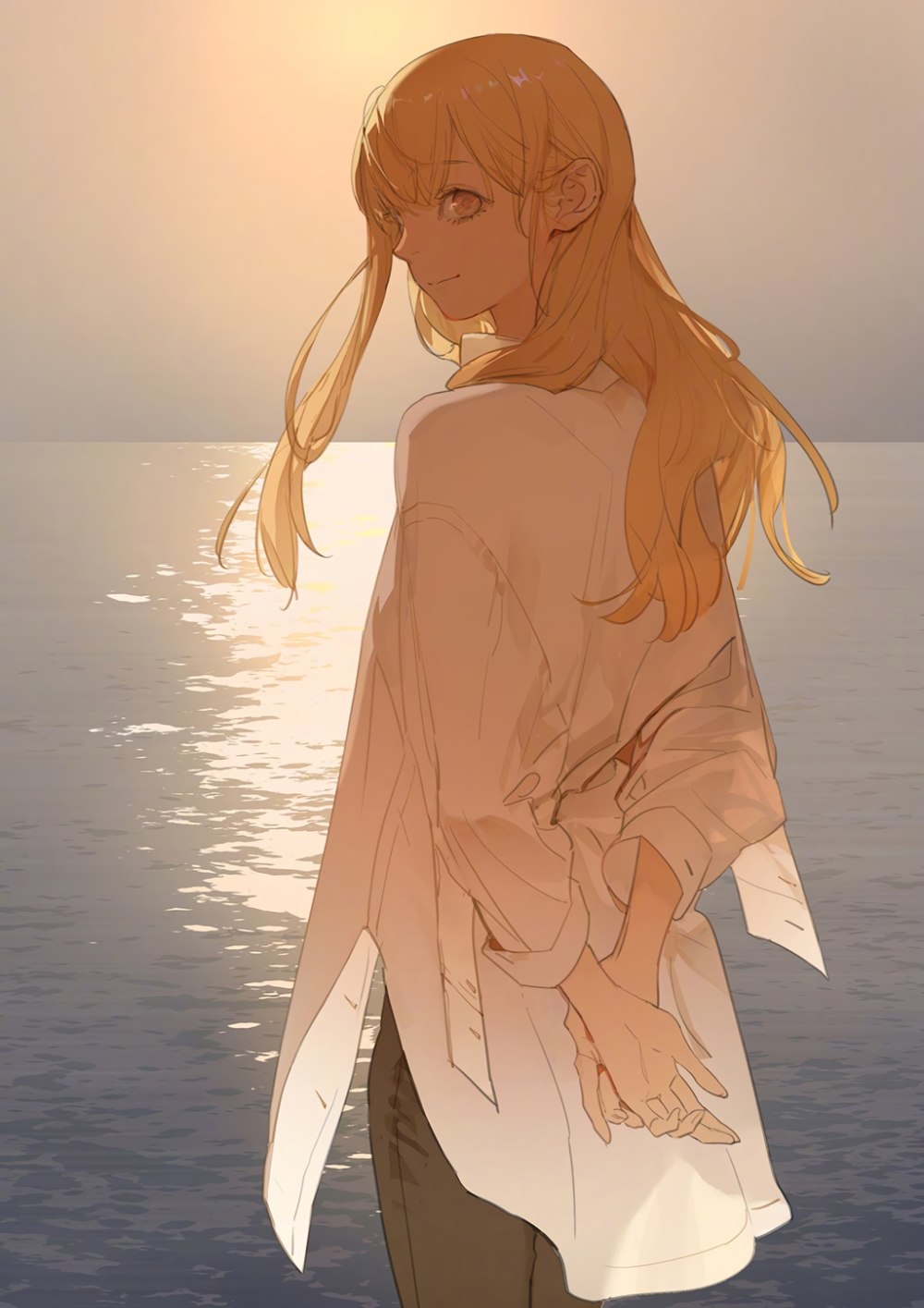 Tamen de Gushi аниме поцелуй