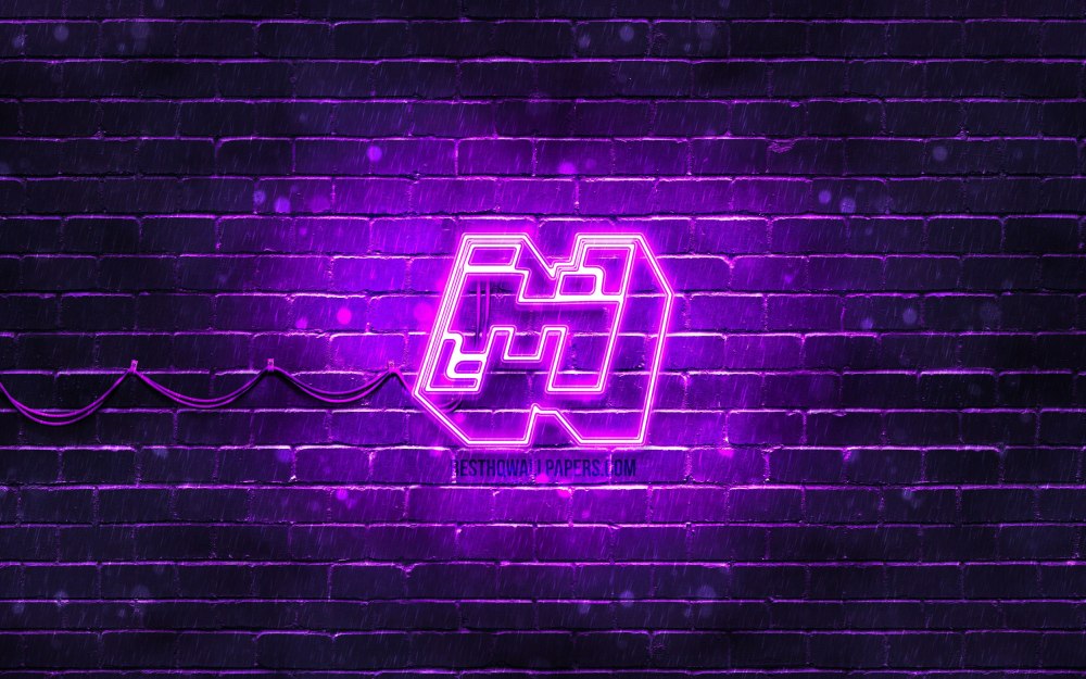 Обои майнкрафт неон