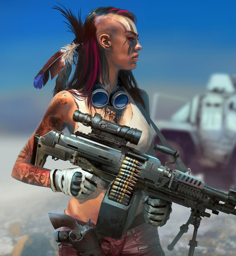 Shadowrun воительницы