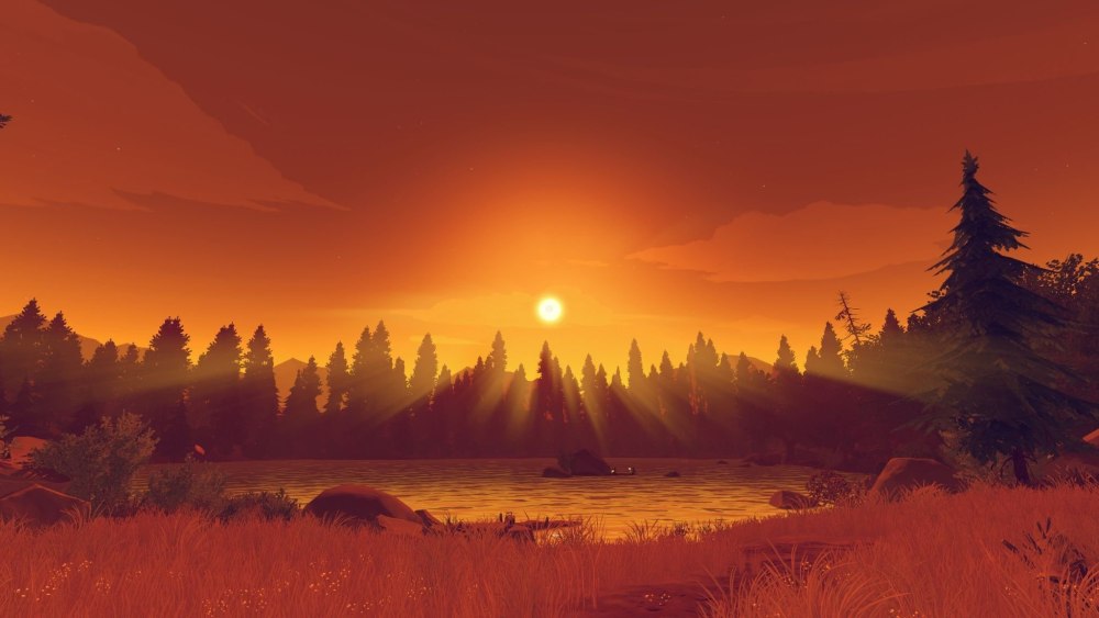 Фон Firewatch 4k