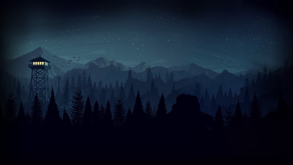 Фон Firewatch 4k