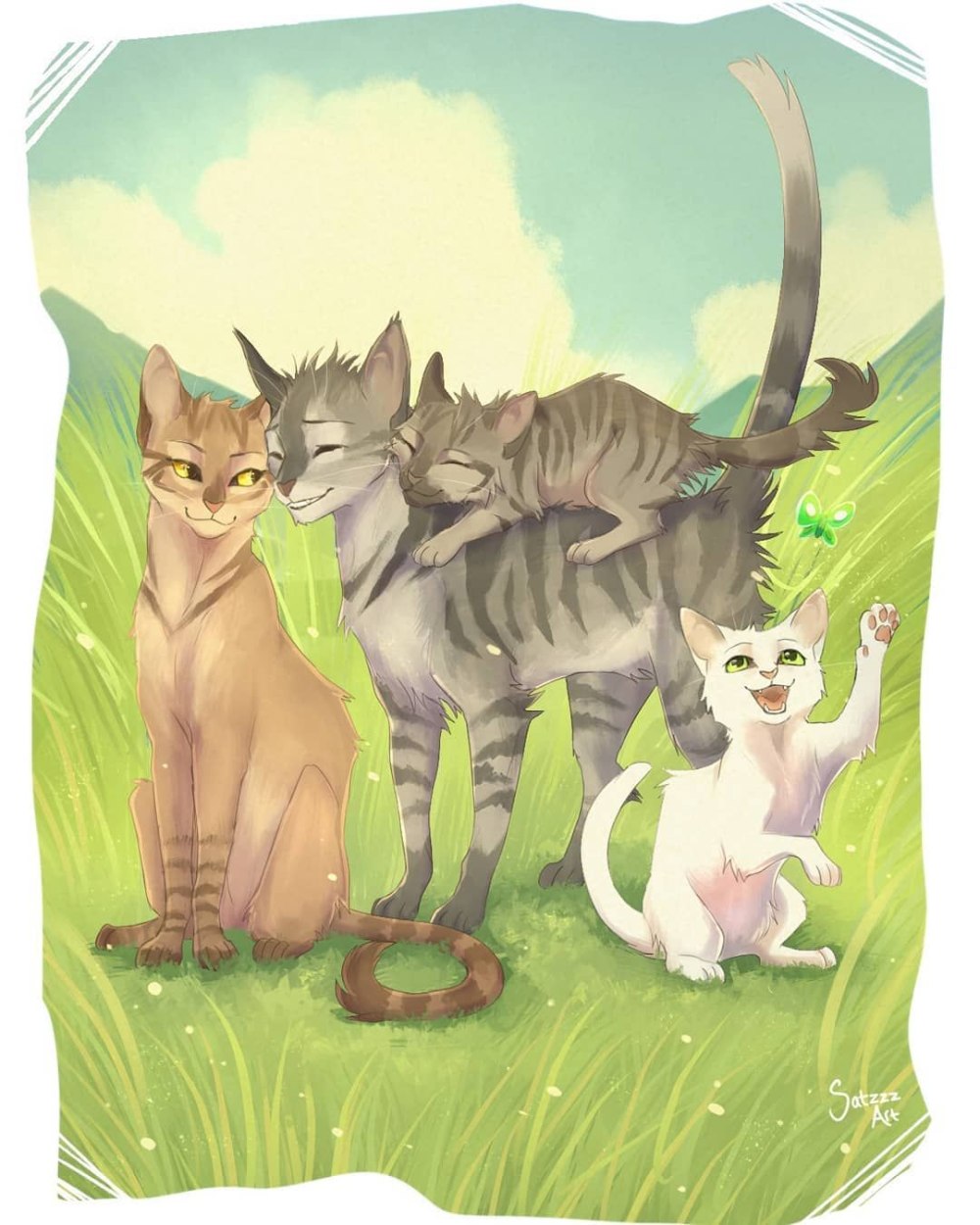 Коты Воители белолапа