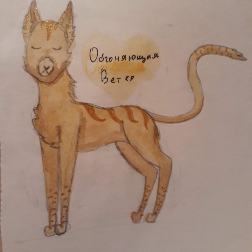 Коты Воители арт обгоняющая ветер