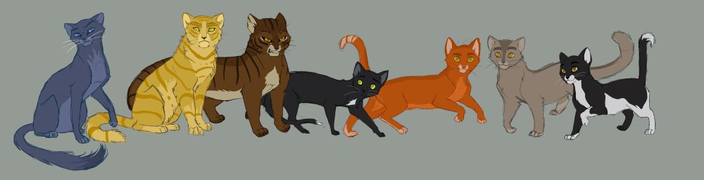 Коты Воители дымушка