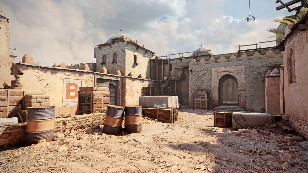 КС го Dust 2 Unreal engine